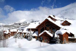 Mountain Lodge Buried in One of T-ride's Snowstorms