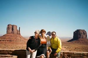 The Folks and Me at Monument Valley