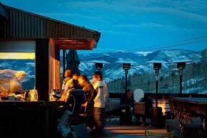 Venga Venga Deck:  The Perfect Place to Go After a Good Day on the Slopes