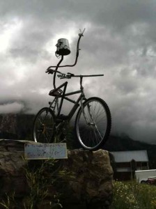 CB Bike Sculpture