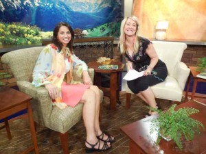With Tanya Rush During the Colorado & Company Interview