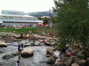 The Breckenridge Scene During After the Race