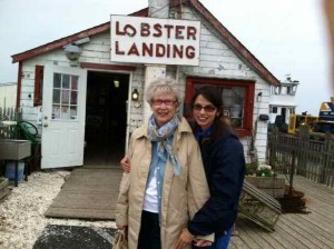 Mom and I at One of Our Favorite Culinary Discoveries of Our Trip