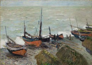 Fishing Boats by Claude Monet
