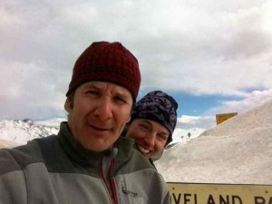 Steve and Me at Loveland Pass/Continental Divide