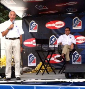 Phil Liggett and Paul Sherwin:  Two Renowned Cycling Commentators I Met at the Bike Race