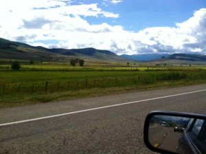 On the Road from Crested Butte to Gunnison, Colorado