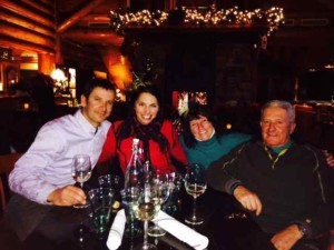 A New Year's Eve Après-Ski Toast at the View with My Guy Steve Togni and Family