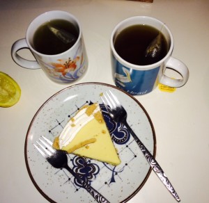 Key Lime Pie and Tea