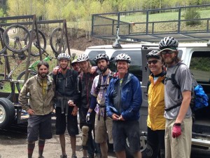 The Bootdoctors Team of Guides on a Spring Training Ride