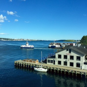 View of Halifax Harbor from Marriott Waterfront Halifax