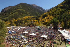 A Spectacular Setting for the Telluride Blues & Brews Festival