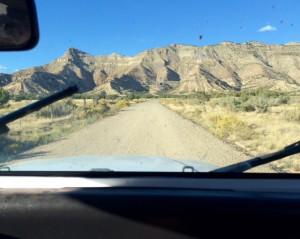 Driving to Fruita, Colorado