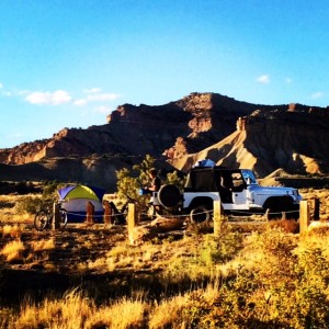 Our Set Up in Fruita