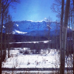 View from My House in Telluride
