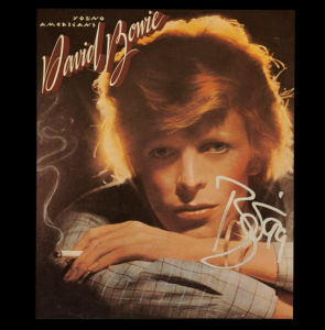 Bowie Memorabilia from The Autograph Source
